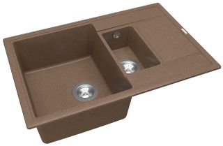 Кухонная мойка Florentina Липси 780К мокко